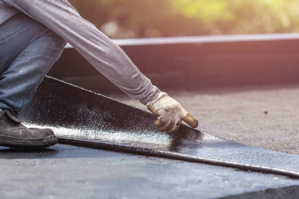 Professional Crawl Space Encapsulation technician working in Marquette, WI